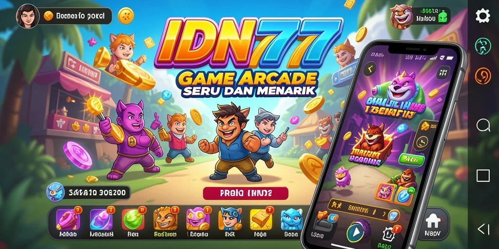 Tampilan menarik dari gameplay seru di IDN777.