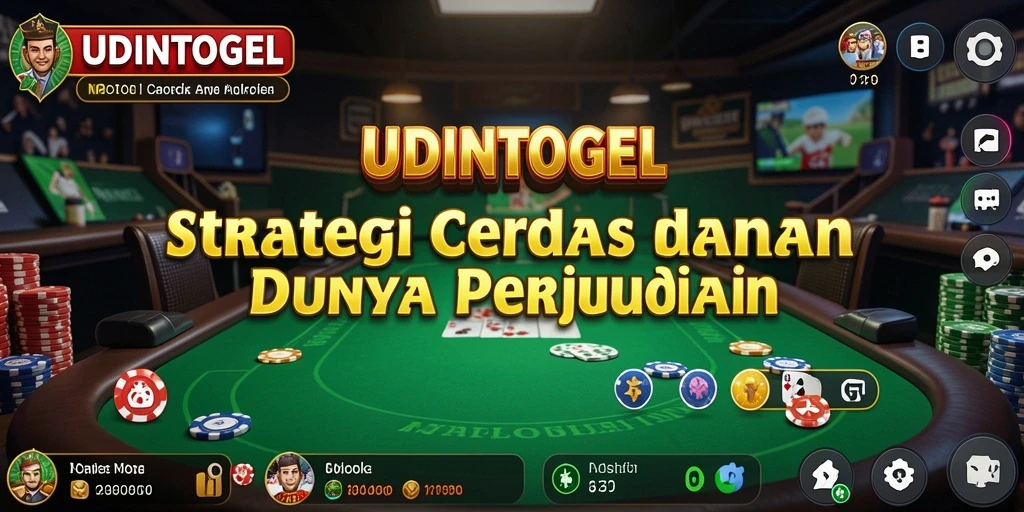 Screenshot gameplay UDINTOGEL menampilkan serunya strategi taruhan.