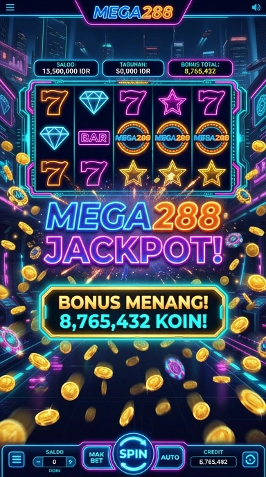Proses instalasi aplikasi di mega288 yang cepat dan mudah.